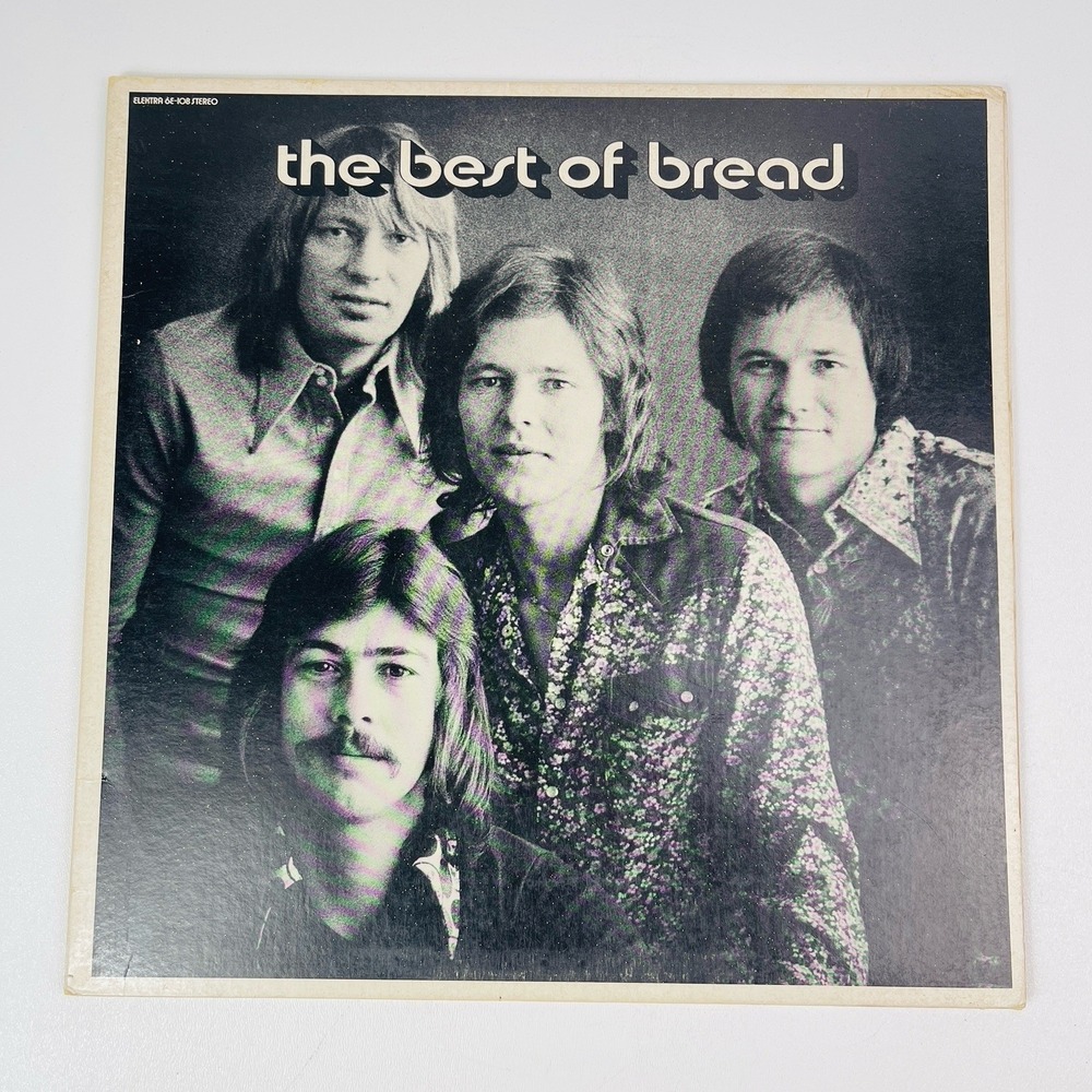 Bread 1973 The Best of Bread EKS 75056 Vinyl Record Album LP Electra